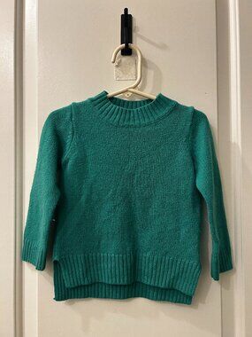 Primary Green Sweater 2T